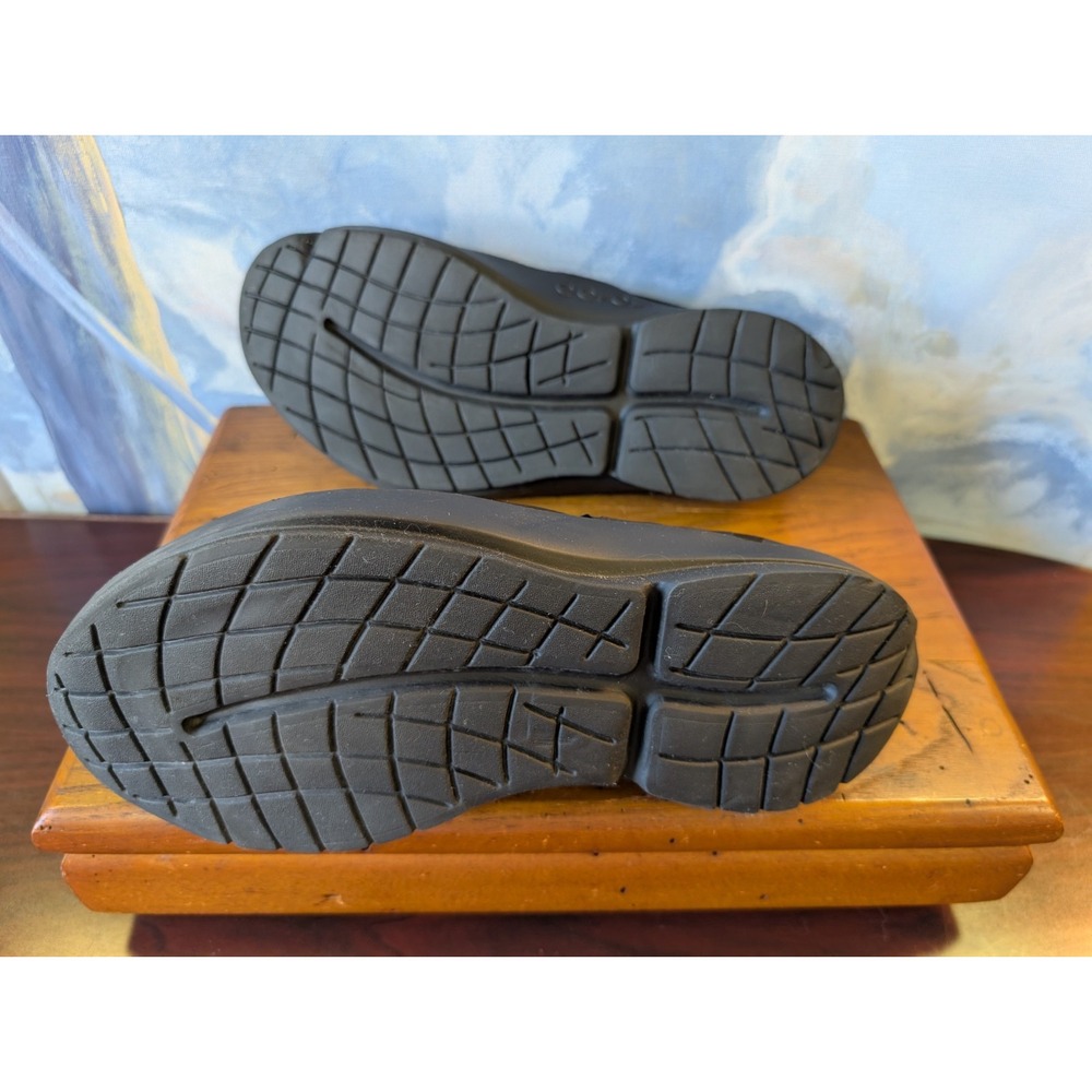 Oofos Mens 13 Oomg Low ee Zee Slip-on In Blk - Picture 8 of 10